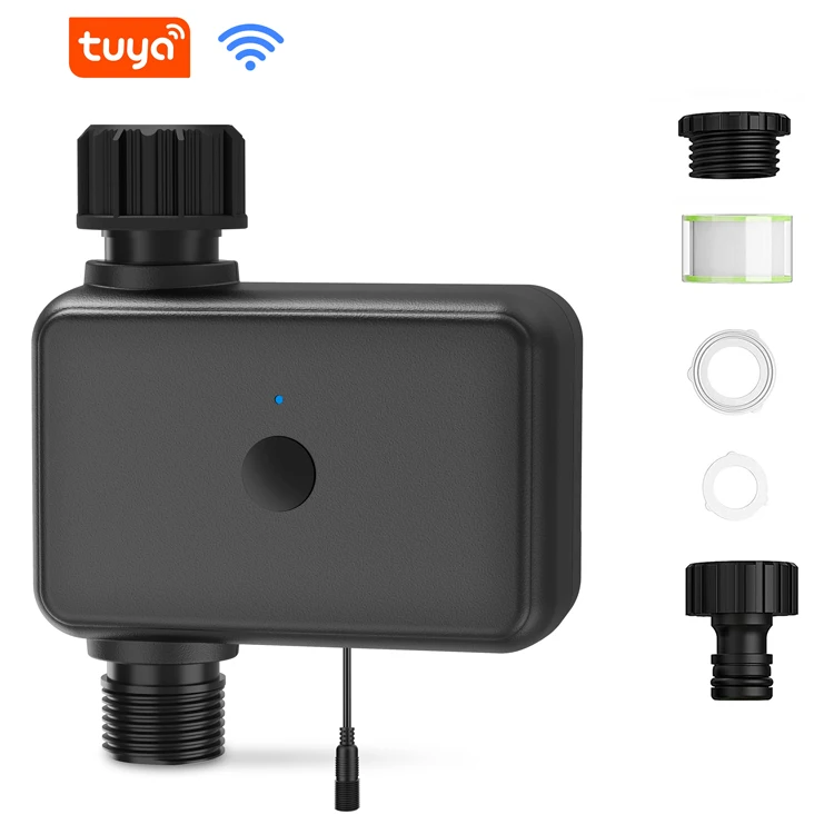 Smart WiFi 2.4G&5G for Bluetooth Single-Channel Timed Sprinkler Timer Programmable Garden Hose Irrigation for Time Switches