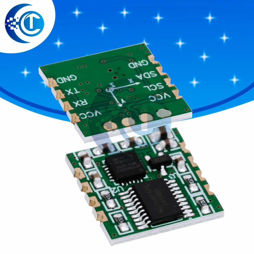 6 Axis MPU6050 9 MPU9250 Accelerometer Gyroscope Serial Port TTL IIC I2C Gyro Acceleration Tilt Sensor Module For Arduino