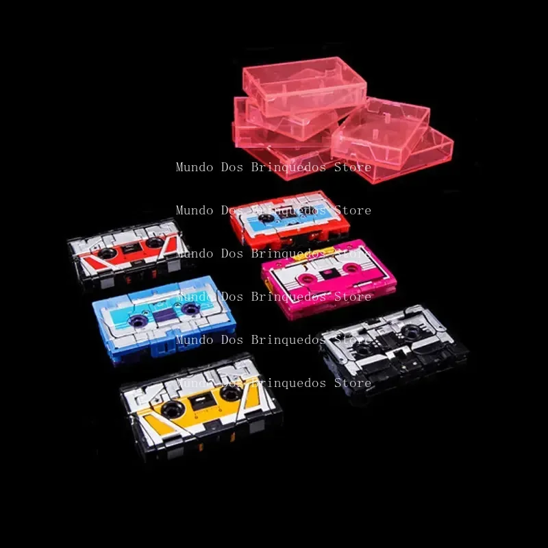 THF التحول Soundwave ستة الشريط القوات G1 Mindwipe الدمدمة Frenzy Ravage Laserbeak Buzzsaw Limit KO الشكل ألعاب روبوتية KBB #5