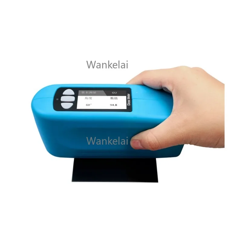 

Precision Gloss Meter WG68 | 20° 60° 85° Triple Angle Glossmeter | for Paint Plastic Metal Ceramic Testing