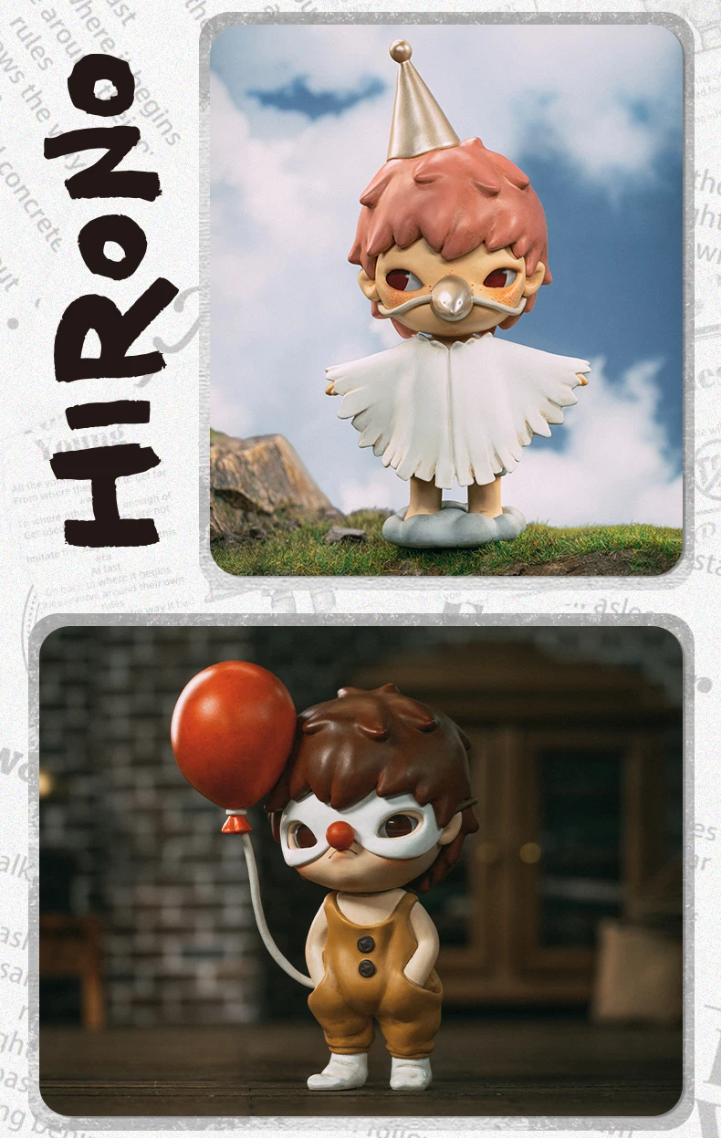 POP MART Hirono Little Mischief Série 1pc/12pcs Mystery Box Blind