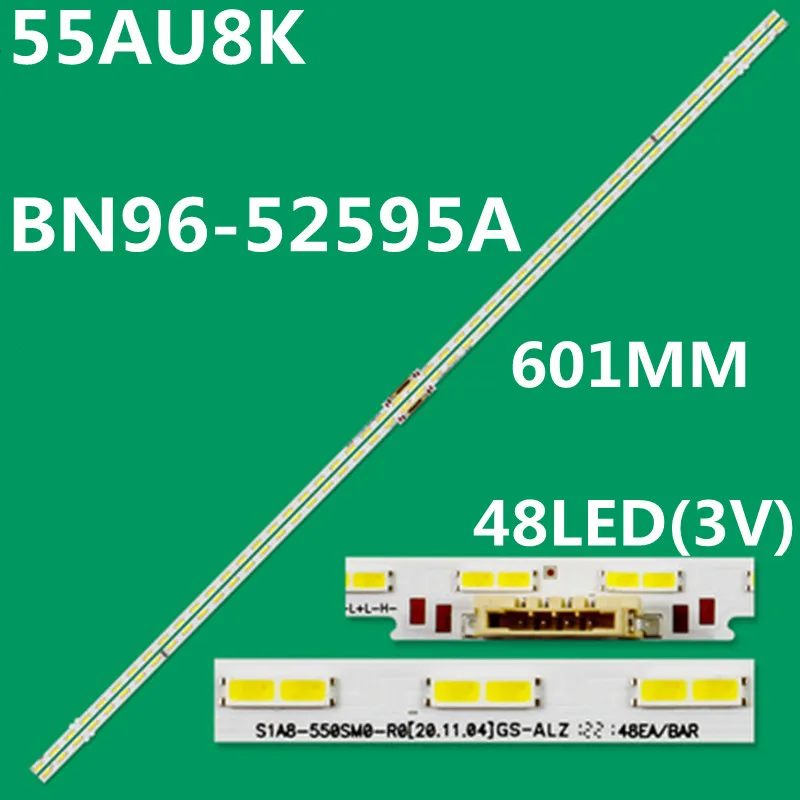 Tira de luces LED piezas, accesorio S1A8-550SM0-R0 UA55AU8000 UA55AU8080 UA55AU8100 UA55AU8800 UA55AU9000 UE55AU8000 UE55AU8005 UE55AU9070 UE55AU9079, 2 unidades