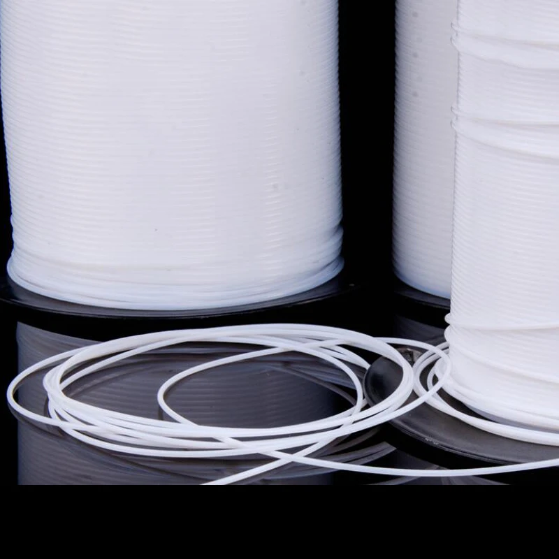 5 Meter Micro PTFE Flexible Soft Hose Tube Pipe 0.3mm 0.5mm 0.6mm 0.8mm 1mm 1.2mm 1.5mm 1.6mm 1.8mm