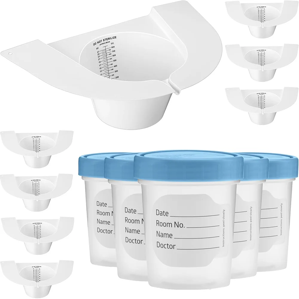 Liquid Detection Sampling Kit, Laboratory Sample Bottles, Graduated Drainage Collection Cups