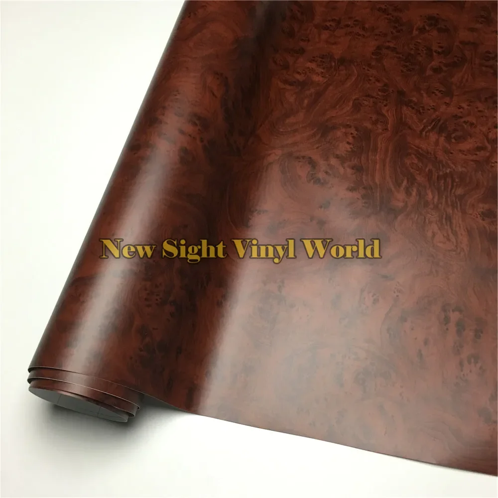 

Birds Eye Wood Grain Vinyl Film Wood Vinyl Wrap PVC For Furniture Car Interier Size:1.24X50m/Roll(4ft X 165ft)