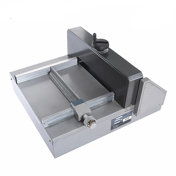 E330D desktop paper cutter on hot sale with low price Manually push the paper to press the paper