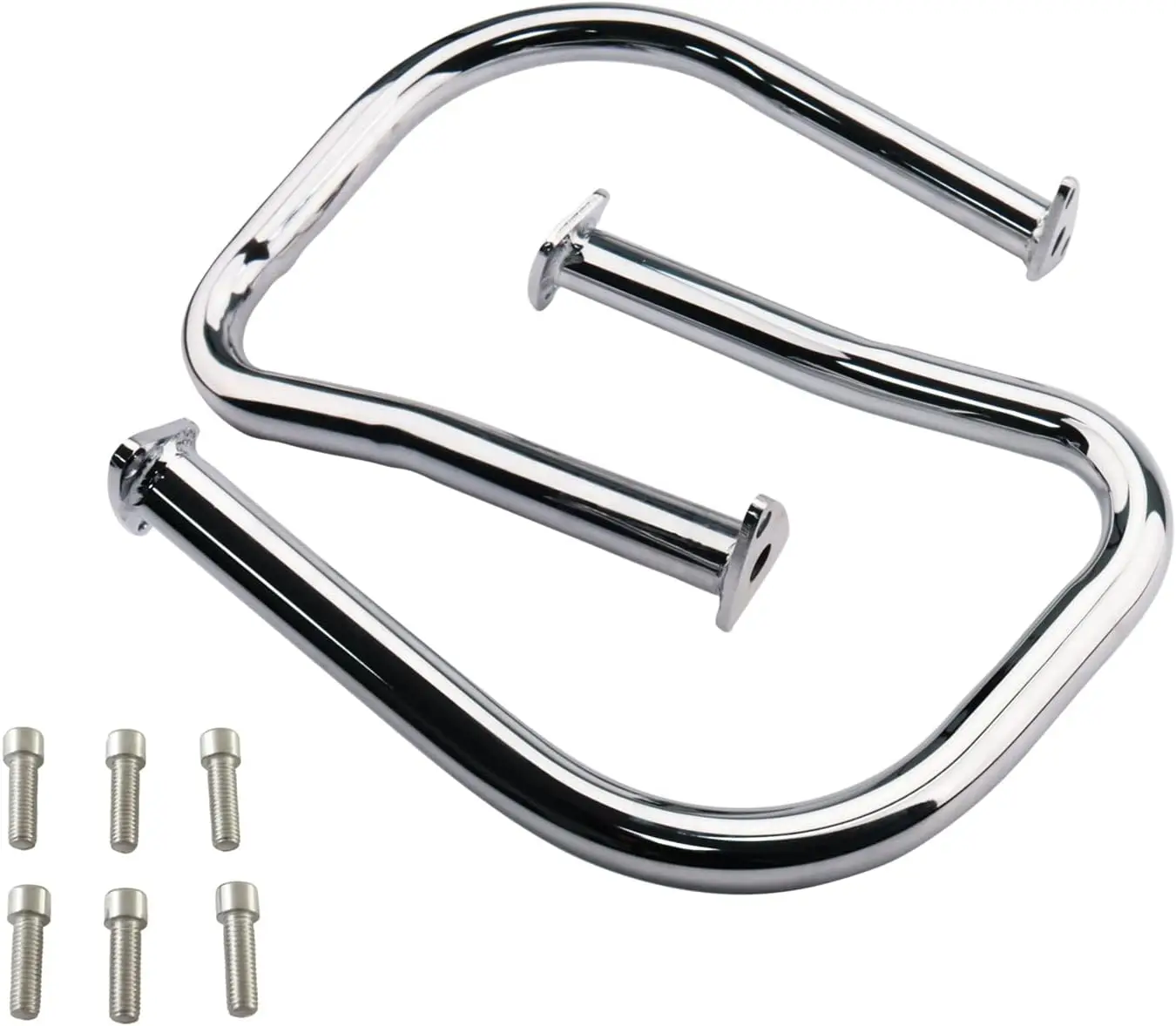 Rear Highway Bars Saddlebag Crash Bars Fit Indian Chieftain 14-21 Roadmaster 15-21 Springfield 16-21 Challenger 20-25 Dark Horse