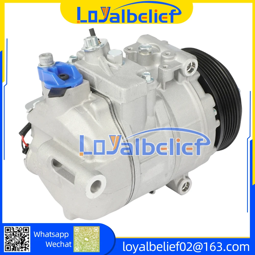 ضاغط مكيف الهواء لاند روفر LR3 4.4L - 2005 إلى 2009 JPB000173 JPB500091 JPB500280 LR012593 LR012794 LR015151 447180-8360 #4