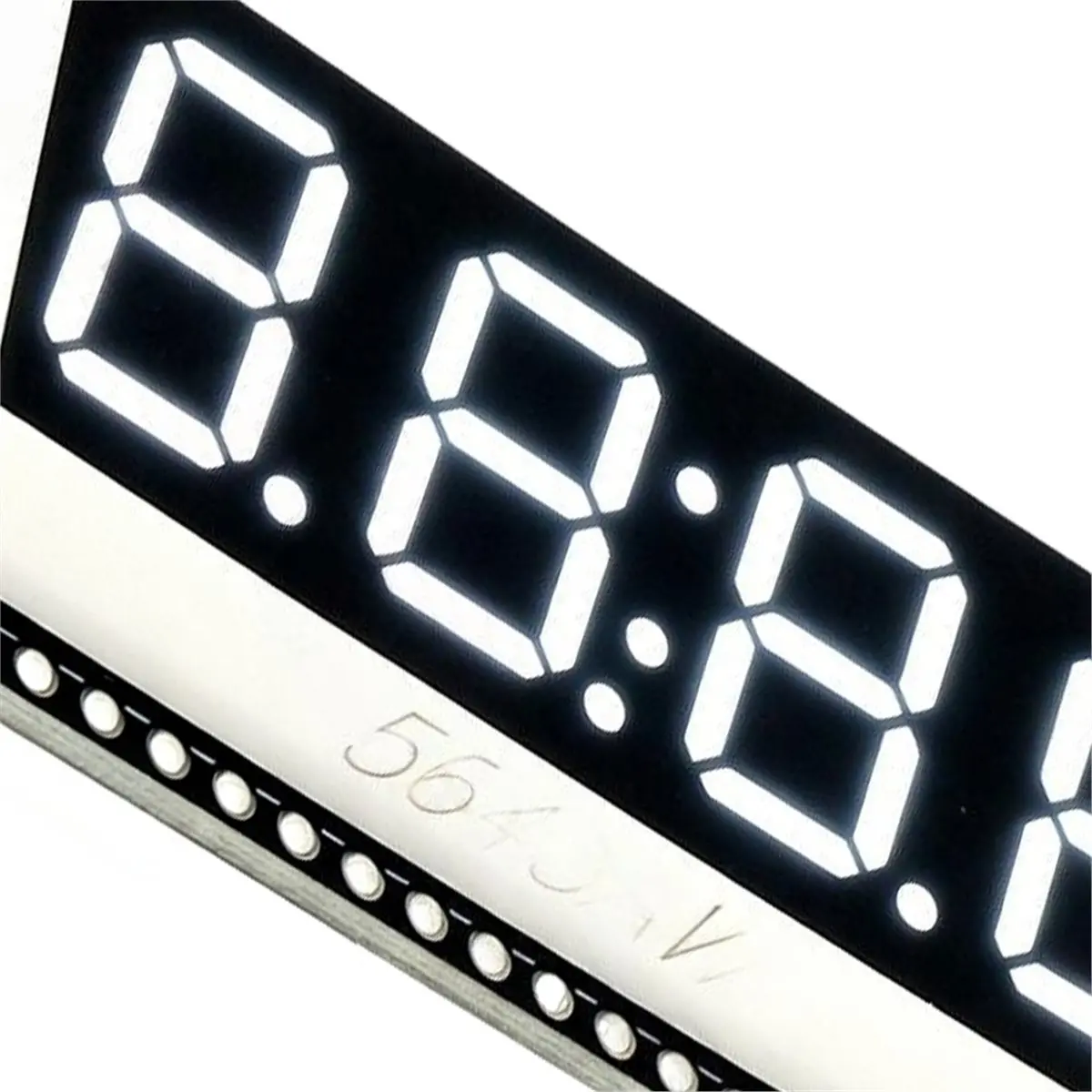 0.56inch 4-Bit 7 Segment LED Display Module with Clock HT16K33 Chip for Digital Clock Countdown Timer A