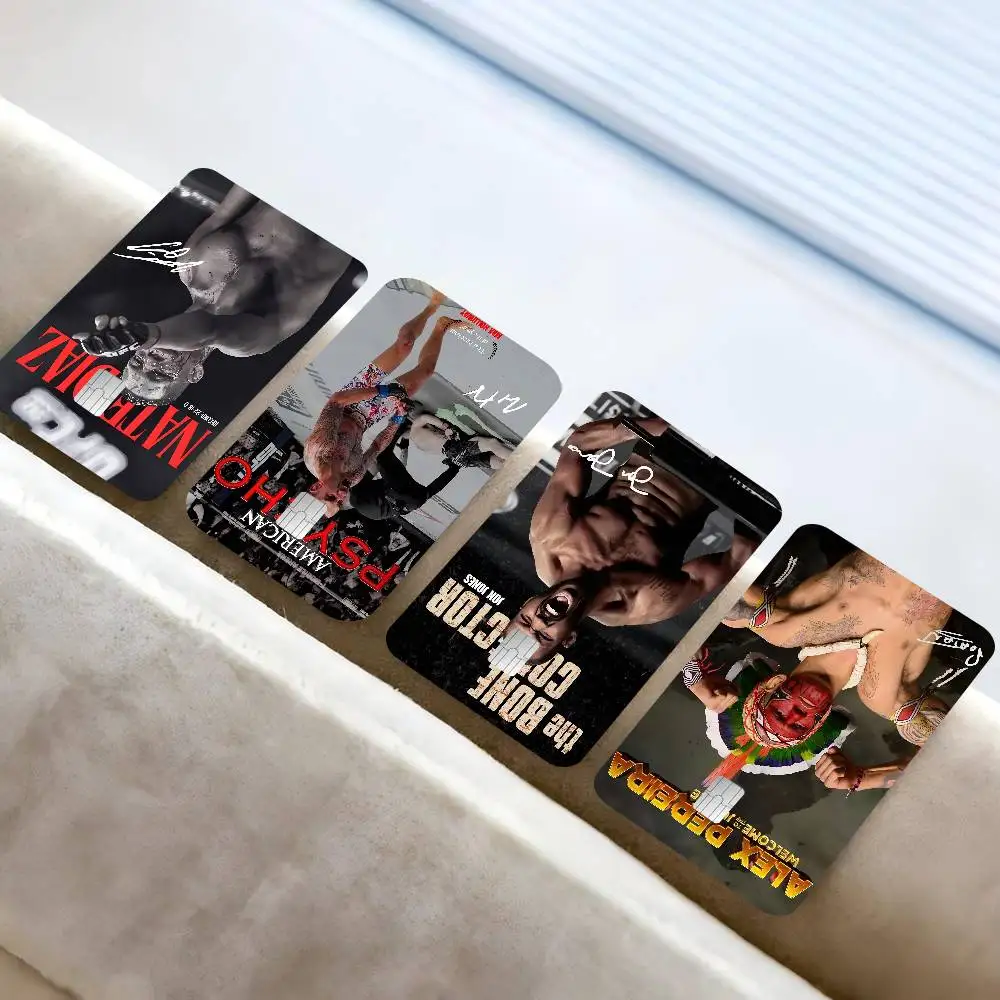 Ultimate Fighting Championship Different Styles Poker Sticker Film Tape Skin For Credit Card Debit Card Big Chip