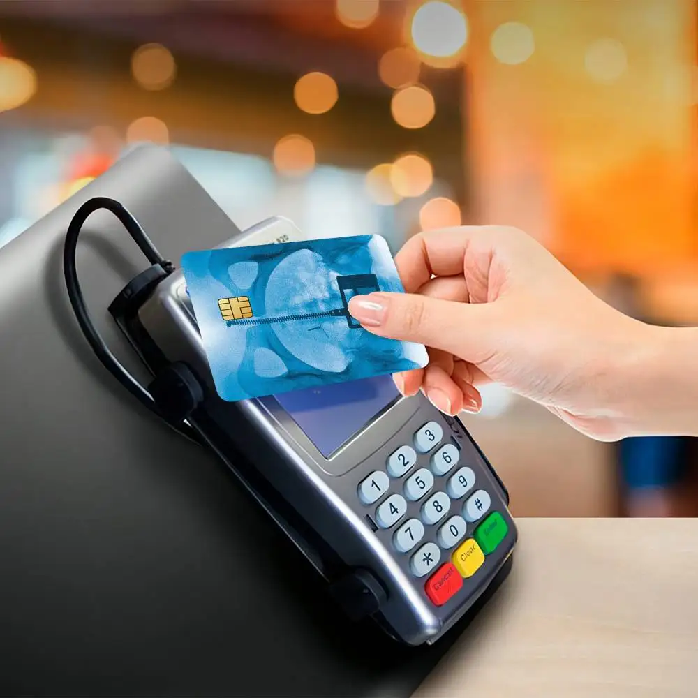 ملصقات جلدية لبطاقة الائتمان لملصق المغني لورد فيرجن للوصول إلى البنك، غطاء طبقة رقيقة واقية، هدية مفاجئة