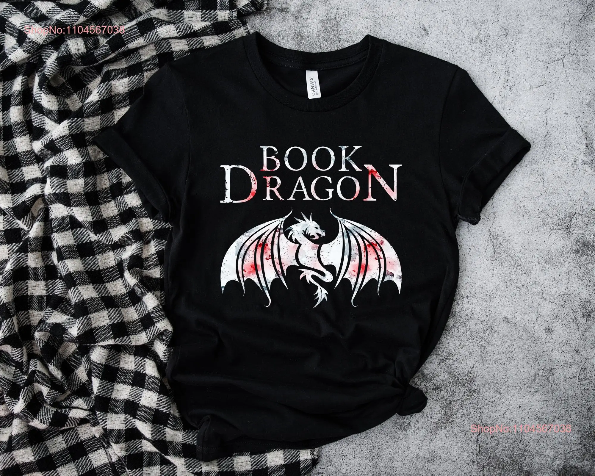 

Book Dragon Bookish Literary Bookworm Writer Author Novelist Reader T Shirt Lover Ideas for Writers Idea
