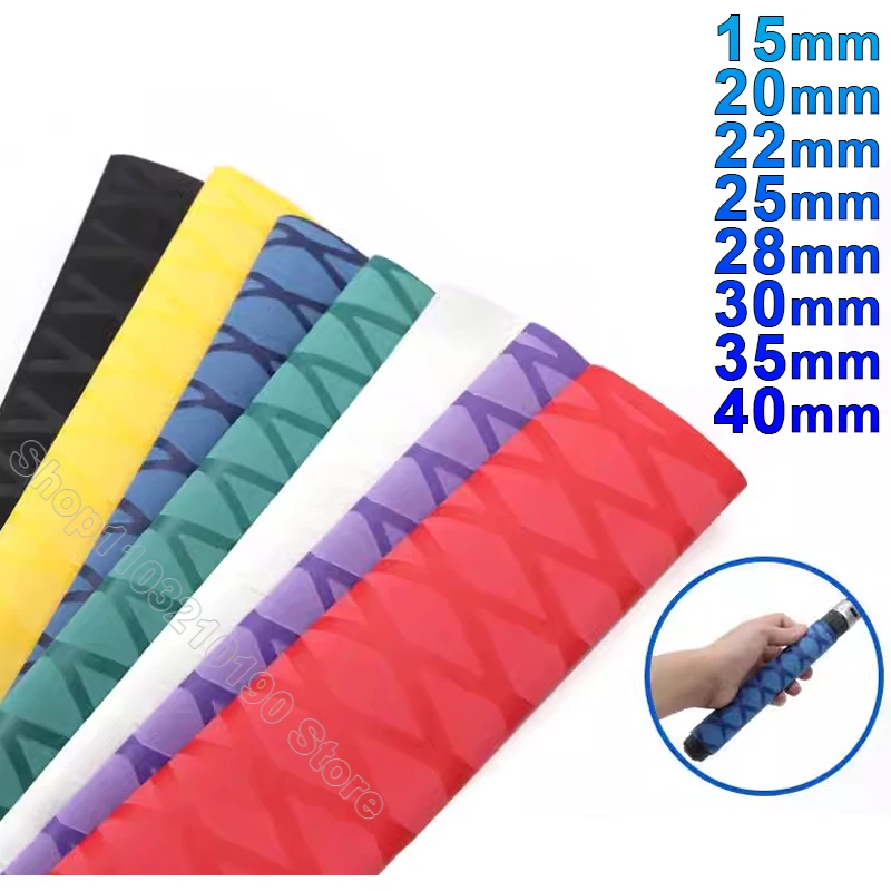 

Anti-slip Heat Shrink Tube for Fishing Rod DIY Racket Sleeve Electrical Insulation Shrink Wrap Cover 15/20/22/25/28/30/35/40mm