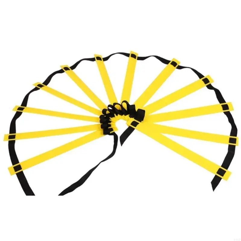 340F Agility Speed Ladder Soccer Ball Football Flexibility Training Ladder and Carry Bag for Kids Adults Sport Equipment Set