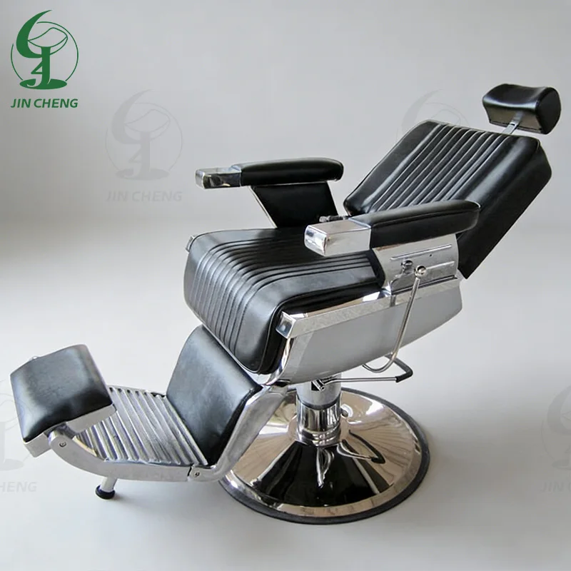 Jincheng Wholesale High Quality Comfortable Salon Tattoo Massage Sponge Leather Hairdressing Salon Barber Shop Chair