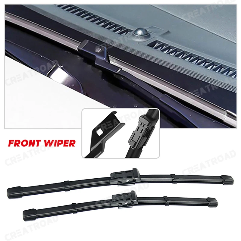 Wiper LHD Front & Rear Wiper Blades Set For VW Golf MK 7 2012 - 2020 Windshield Windscreen Window Brushes 26\