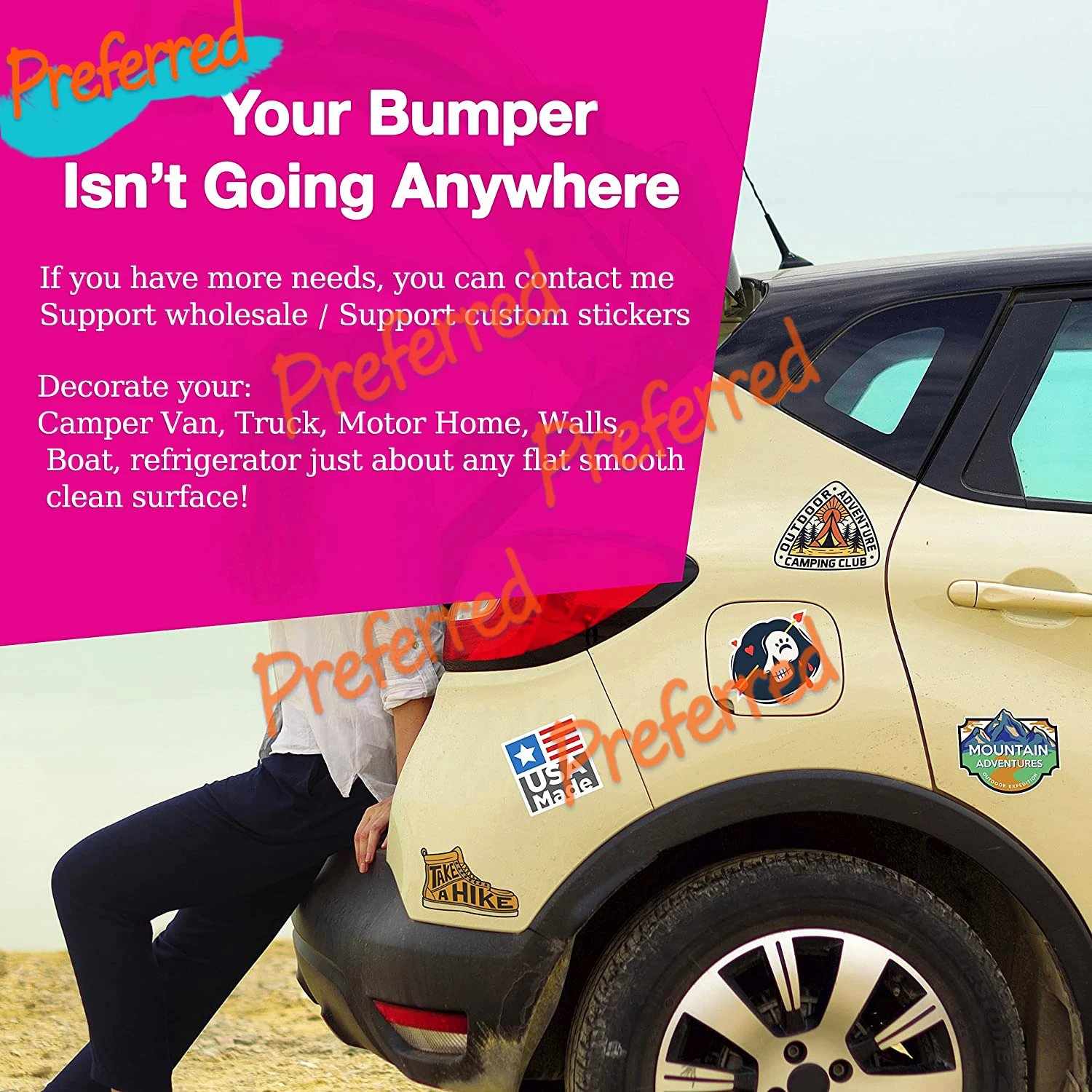 ملصق مريح للقيادة JDM HUMOR FUN مقاس 12 سم × 5.5 سم (2) #3