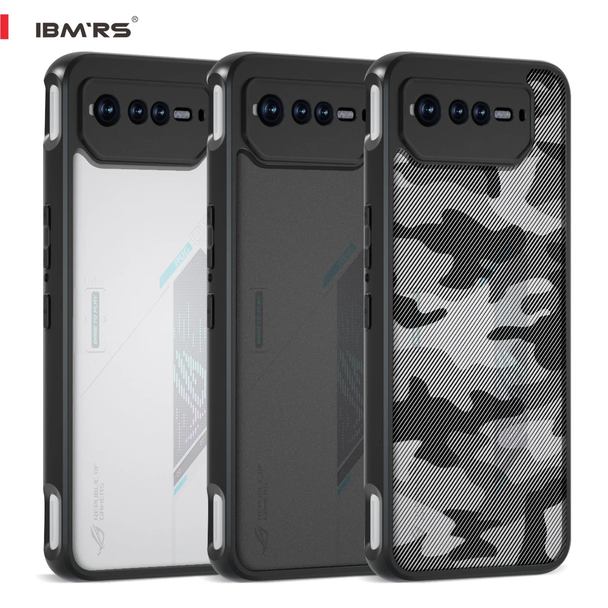 

for ASUS ROG Phone 6 Pro Camo Case,Shockproof Bumper, Hybrid PC+TPU Rugged Protective Cover