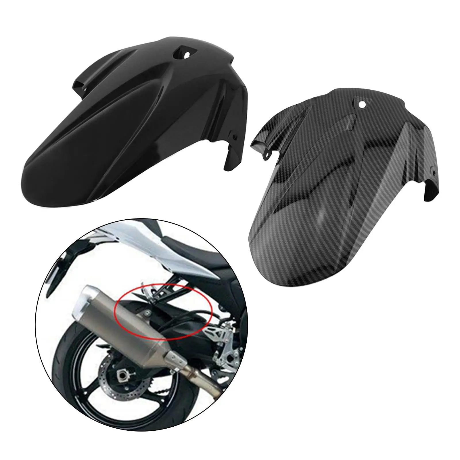 Paralama traseiro da motocicleta elegante para suzuki gsxr1000 2009-2016