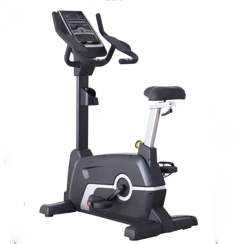 

High Quality Commercial Magnetic Upright Spin Bike Durable Gym Fitness Equipment For Exercise