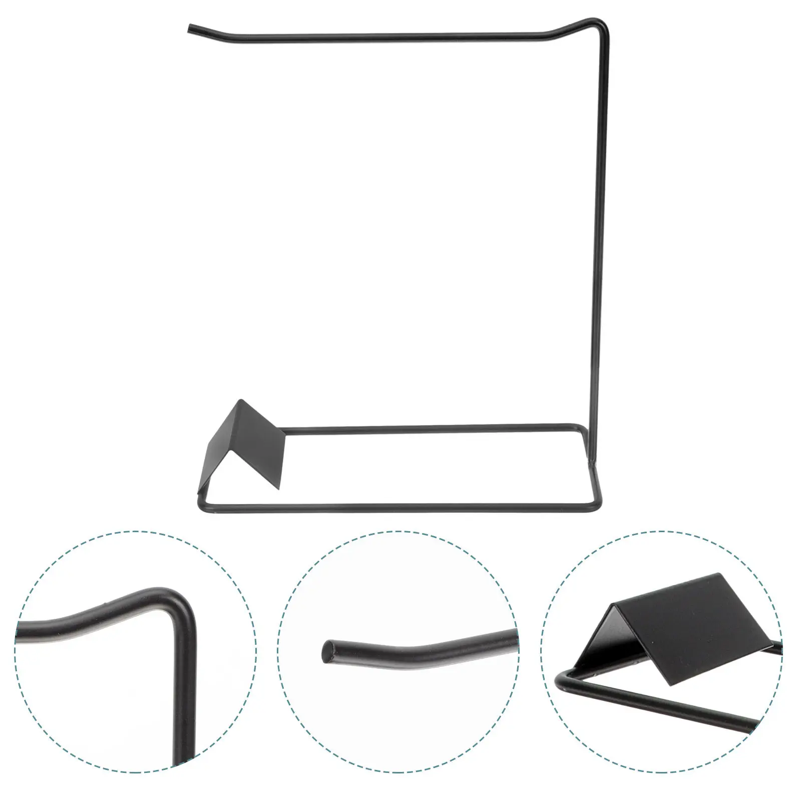 

Earring Organizer Jewelry Display Rack Metal Iron Stand for Earrings Necklaces Bracelets Smooth Edges Decorative Functional