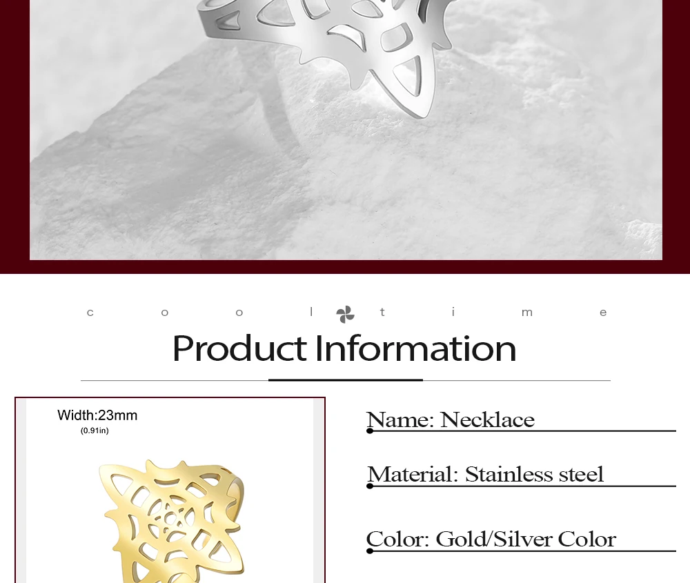 CoolTime Edelstahl Hexagramm-Ring für Frauen Goldfarben Verstellbarer Offener Gotischer Hexenknoten Amulett-Schmuck Geschenk – Detail 2