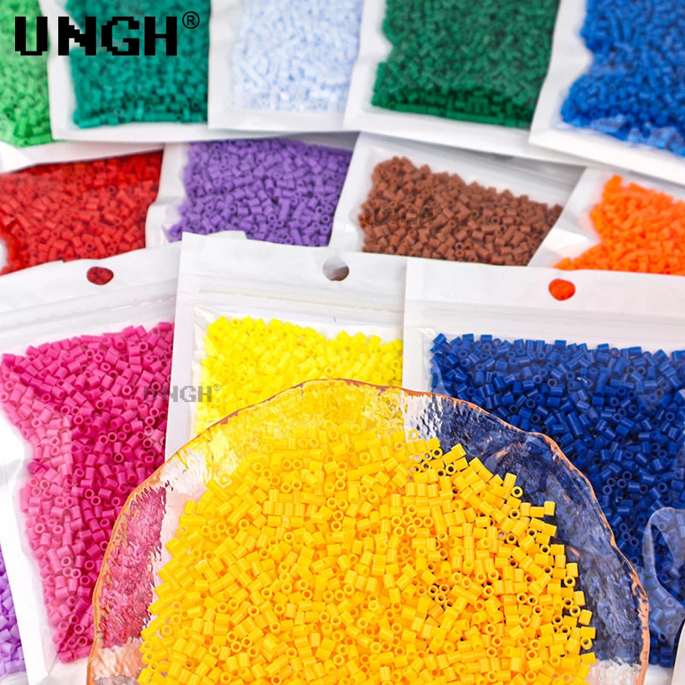 2.6mm Perler Beads Mard Fusion Pixel Bean Fused Bead Pindou Handmade DIY Material Bag Holiday Gifts Handmake Keychain Accessorie