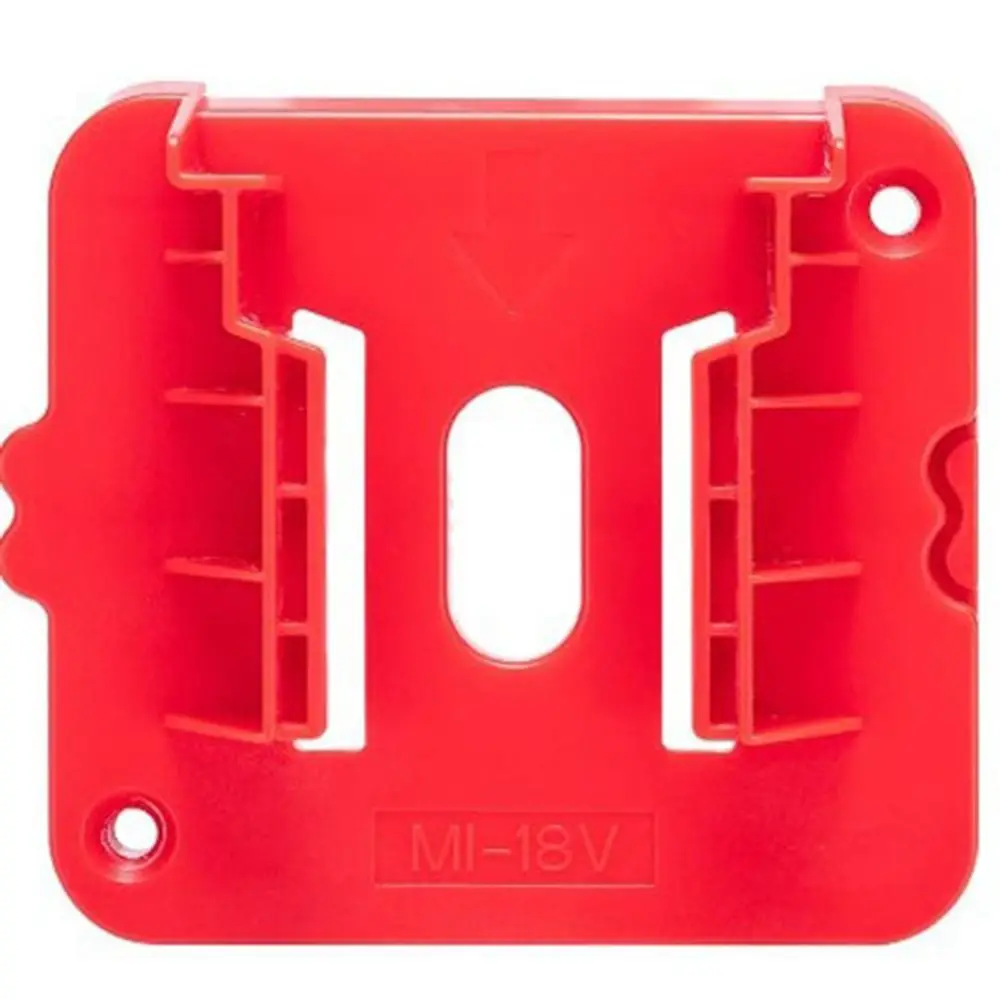 

Wall-mounted Battery Holder Connector Wear-resistant Durable Battery Base 18V Li-ion Battery Easy To Use Battery Base Bracket