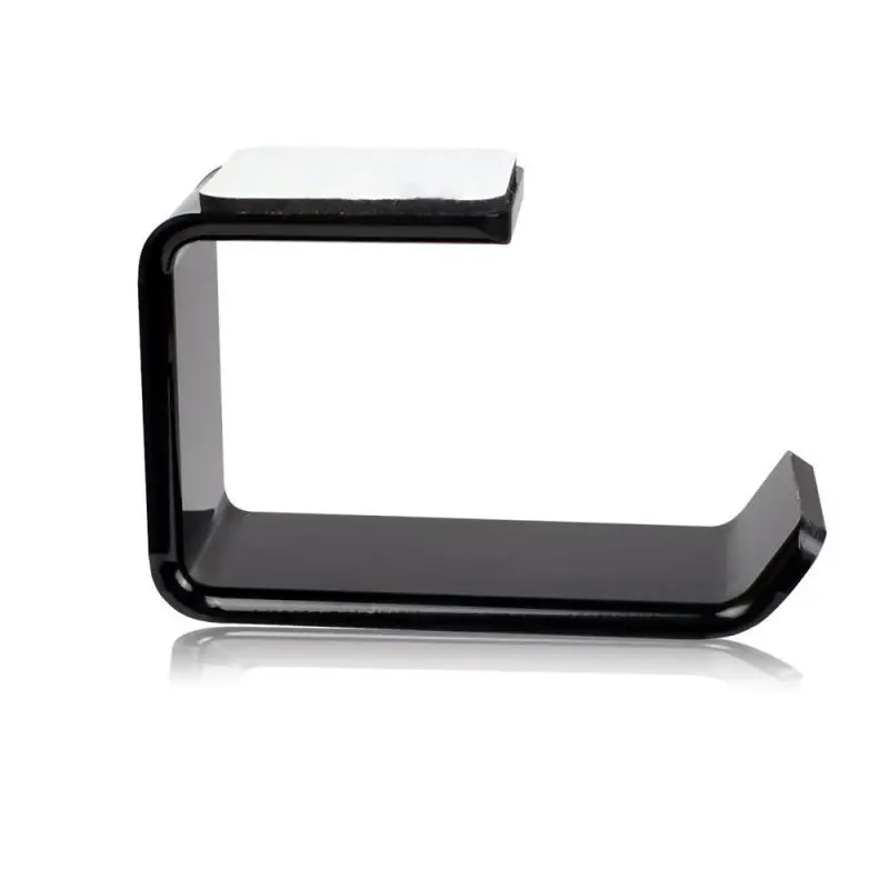 Headset Holde Self-Adhesive Mounted Headphone Hanger PC Monitor Display Headset Earphone Hook Rack Headphones Accessories
