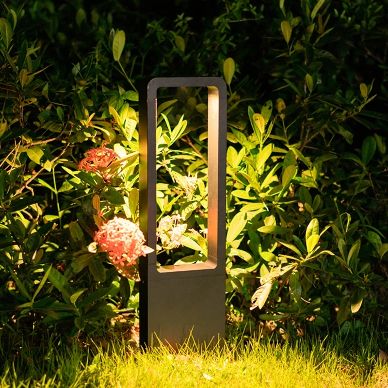 Simple modern outdoor garden lamp home landscape garden green space waterproof lawn lamp lighting lamp decoration