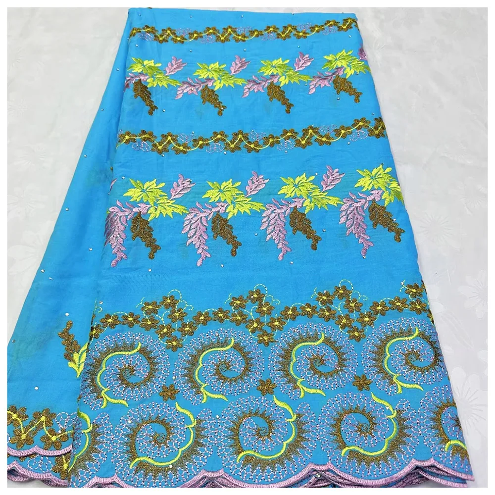 

Swiss Voile Lace In Switzerland Embroidery Layfaya Cotton Nigerian Sewing Evening Dress High Quality Skin Healthy CT1561