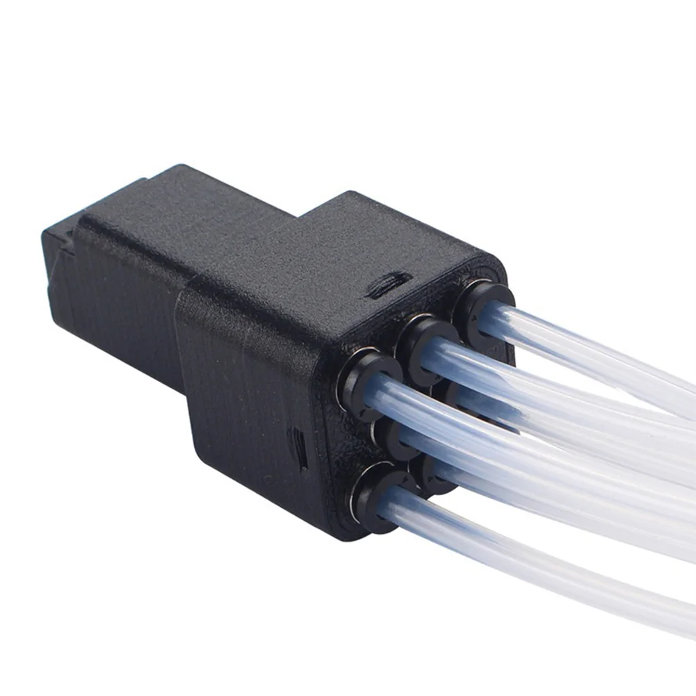 8-Farben-Filament-Hub, kompatibel mit Kobra 3 S1C mit präziser Farbsteuerung und PTFE-Adapter-Design mit niedrigem Widerstand