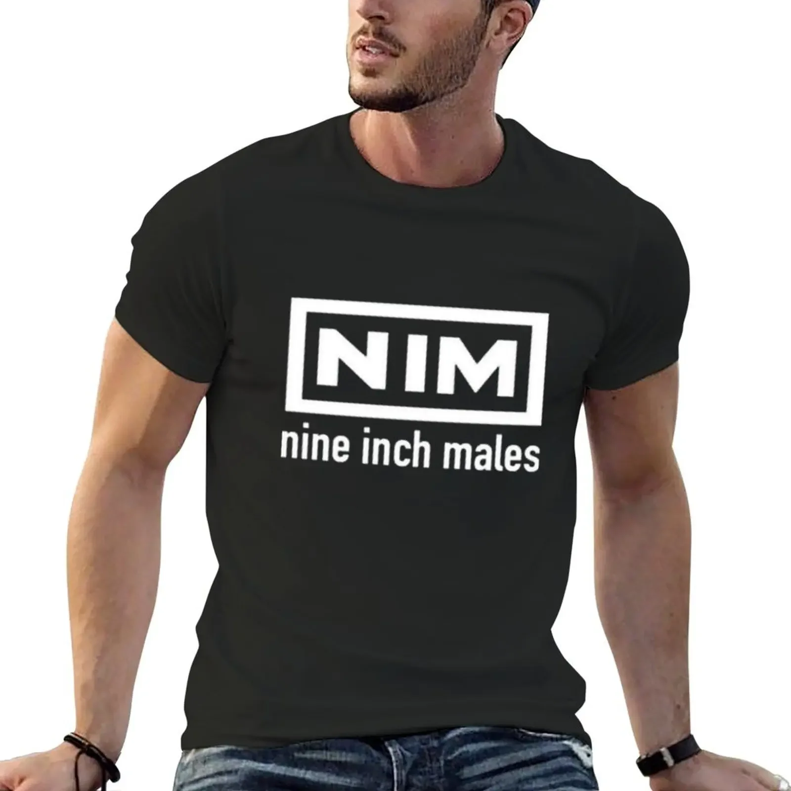 

nim nine inch males T-Shirt anime tshirt graphic t shirts quick drying for a boy t shirt for men