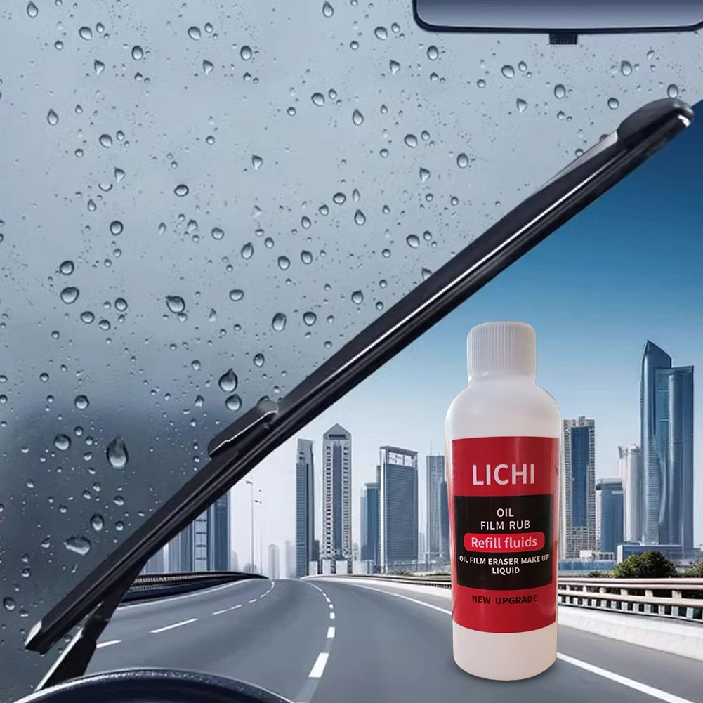 Car Glass Oil Film Remover Glass Cleaning Board Hydrophobic Glass Coating for Windshield Clear Window Auto Detailing Tool