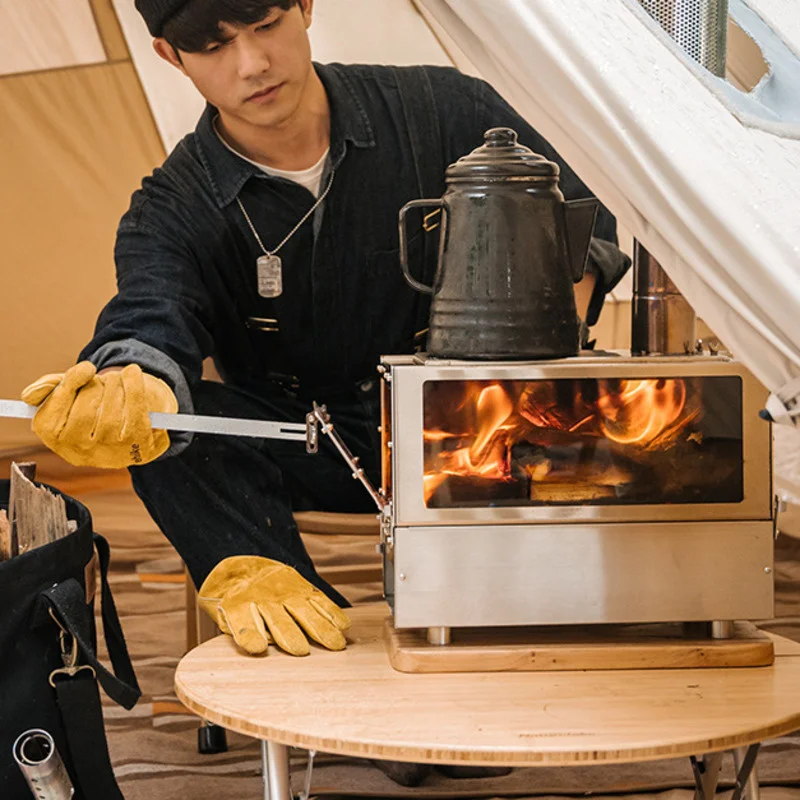 Naturehike Desktop Firewood Stove Detachable Heating Camping Stove