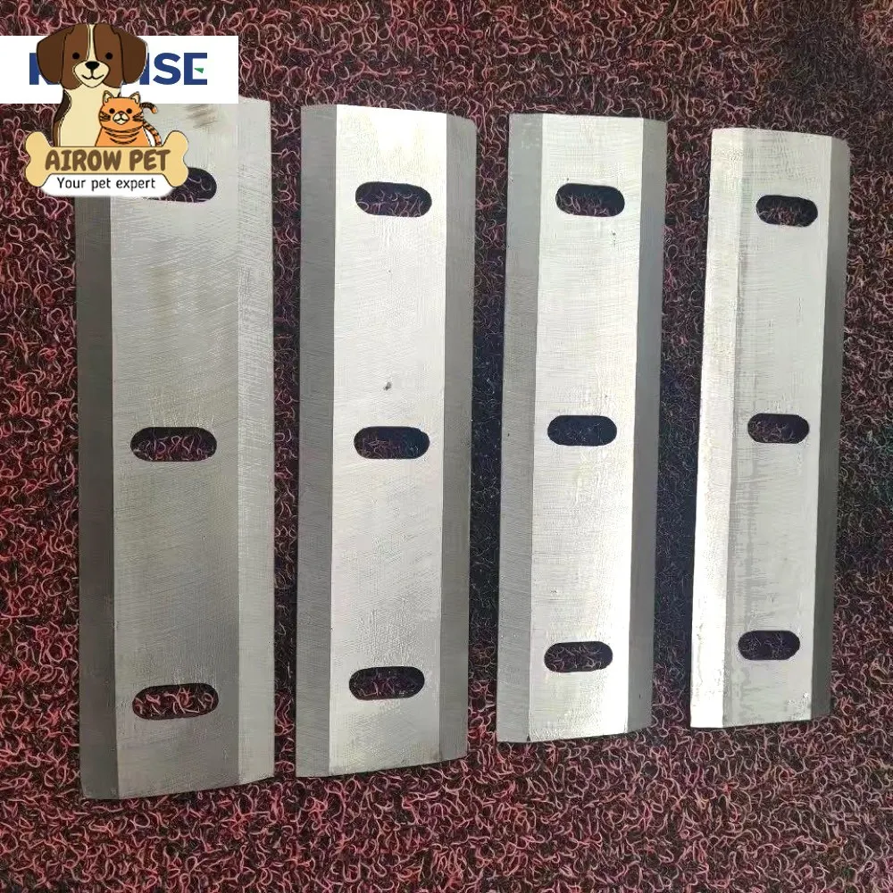 AIROW 9CRSI Chaff Cutter Blade Reversible Double-Edged Knife High Hardness Wear Resistant Replacement Blade for Forage Cutter
