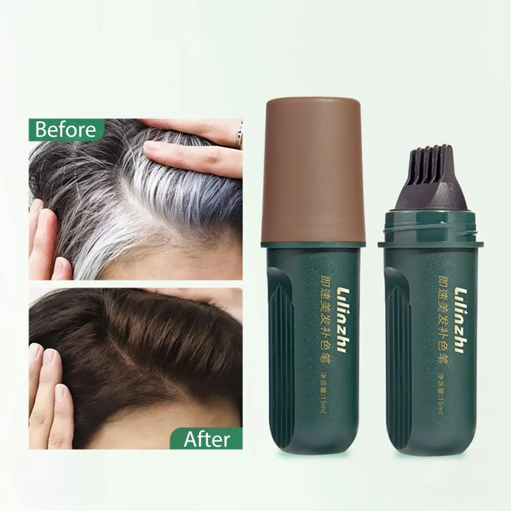 

Hairdressing Convenient Hair Dye To Cover White Hair Concealer Pen Cream Local Up Disposable Dye Touch Care Hair Hair Dye S U2C3