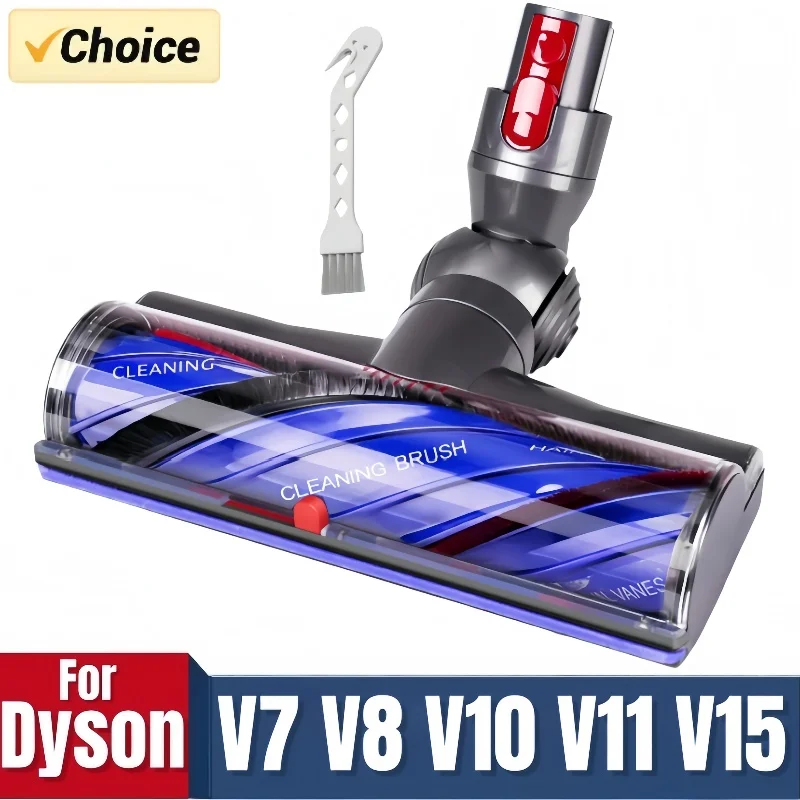 Für Dyson V7 V8 V11 V15 Tier V10 Cyclone Cordless Staubsauger Vakuum Kopf Ersatz Quick Release Pinsel Roller