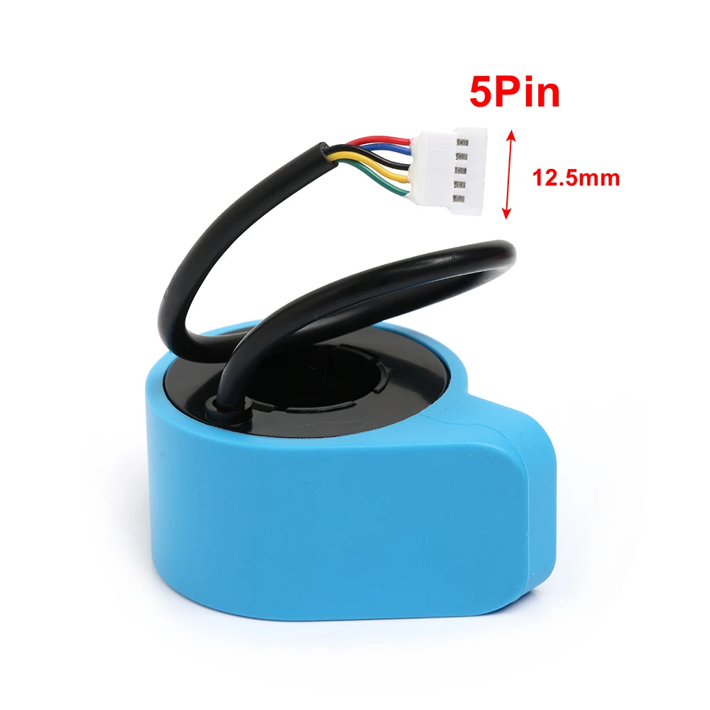 Przycisk kciuka do skutera elektrycznego HX X7 X8 Przycisk akceleratora Przełącznik przepustnicy Włączanie i wyłączanie lampy Kontrola prędkości światła Części Akcesoria