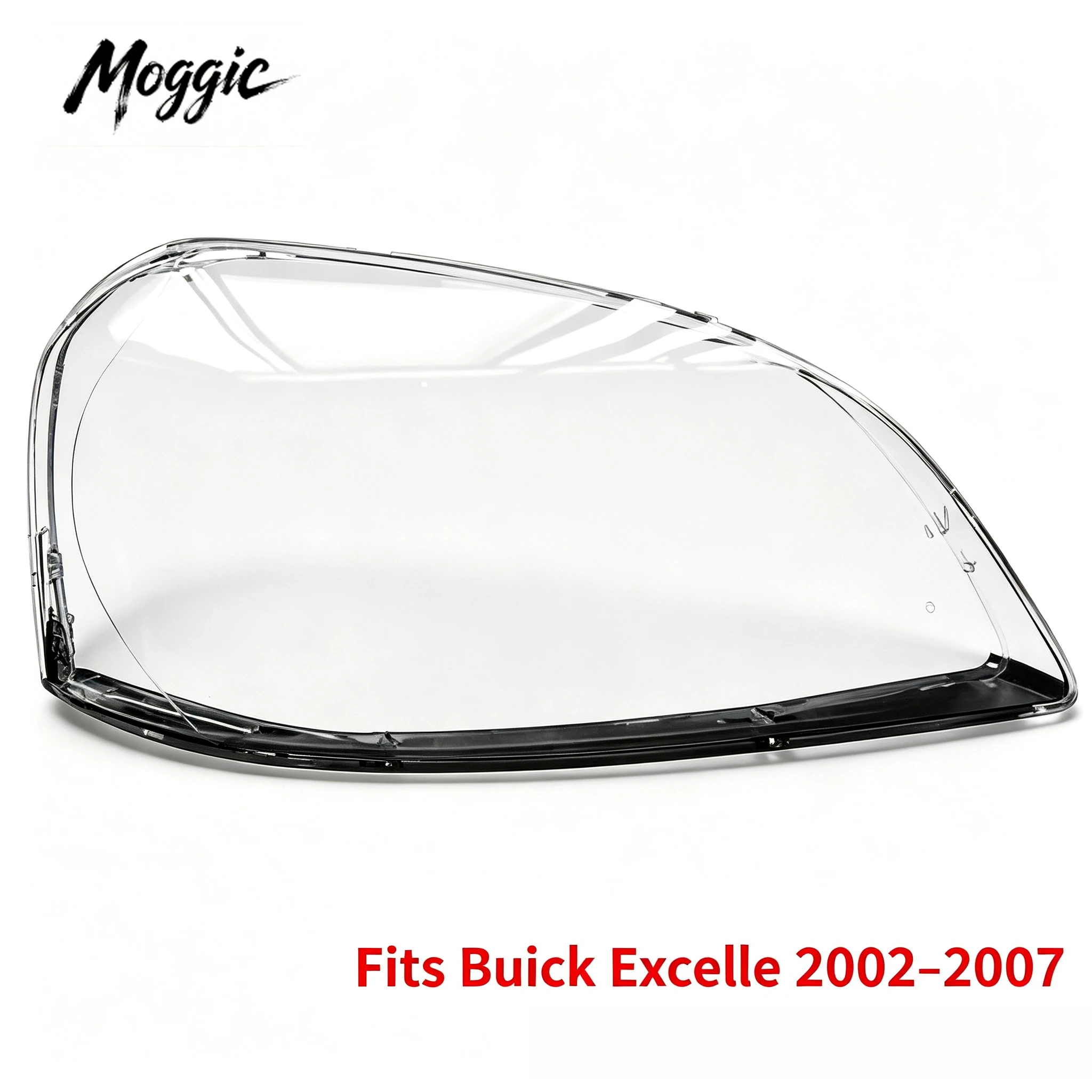 Moggic Headlight Lens Cover Compatible With 2002 To 2007 Excelle Sedan Clear Polycarbonate Replacement Lampshade Left