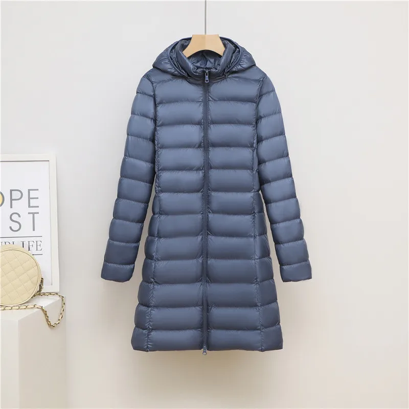 Hat Detachable Hooded Down Coat New Autumn Winter Women Light White Duck Down Jacket Parkas Ladies Warm Oversize Puffer Outwears