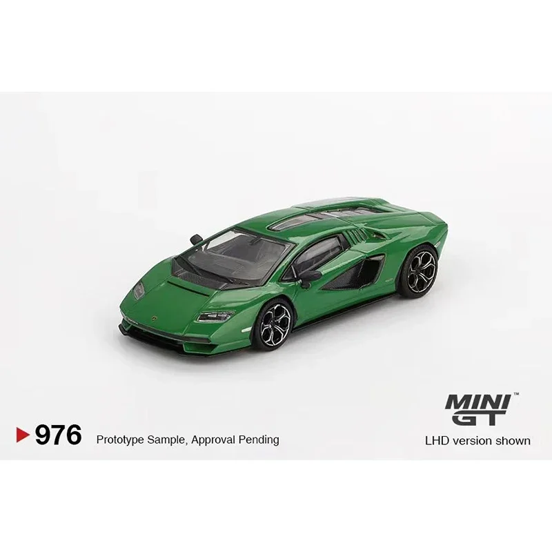 

В наличии MINIGT 976 1:64 Lamborghini Countach LPI 800-4 Verde Medio Литая под давлением диорама Модель автомобиля Игрушки