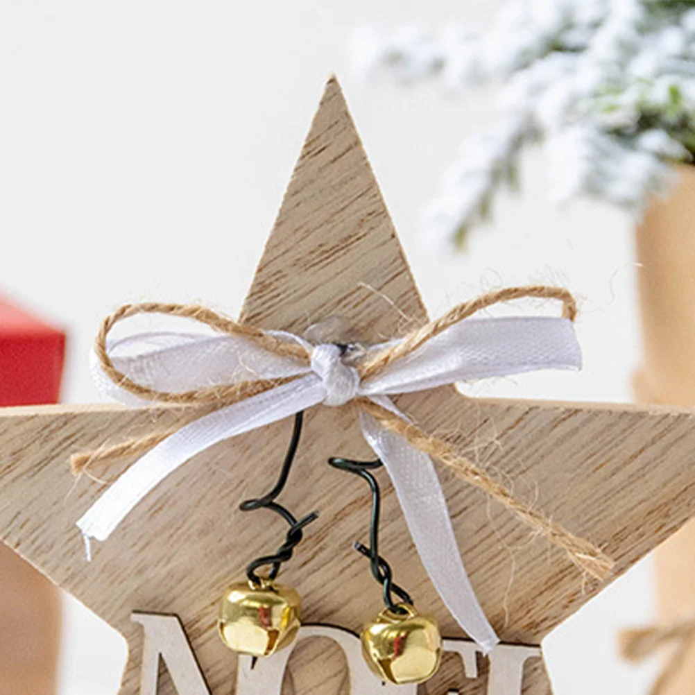 

Christmas Desktop Ornament Home Office Decor Party Supplies Christmas Wooden Ornaments Xmas Crafts For Cafe Restaurant