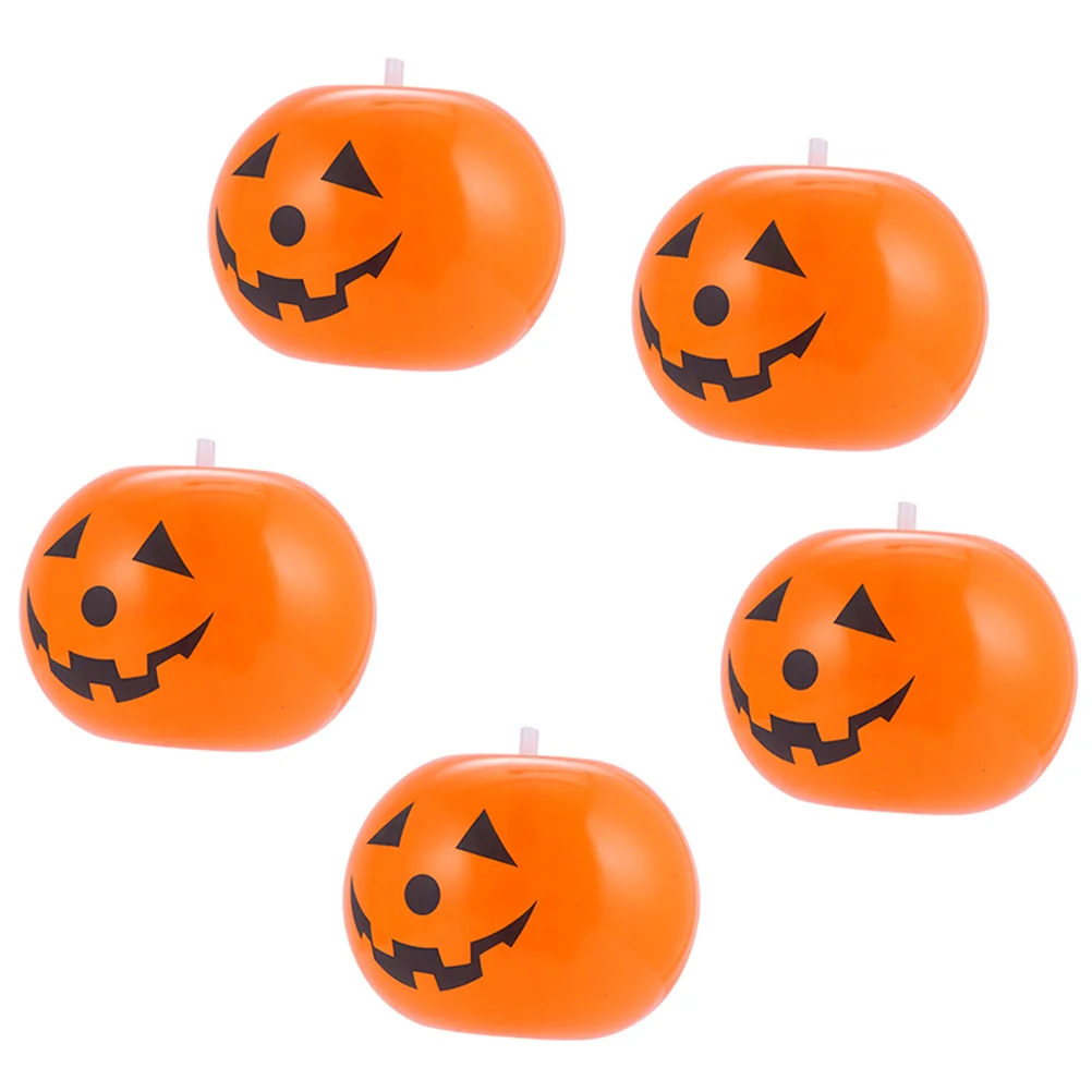 

1Set Pumpkin LED Balloons Inflatable Latex Halloween Party Decor Fast Inflate Easy Deflate Outdoor Garden Decoration