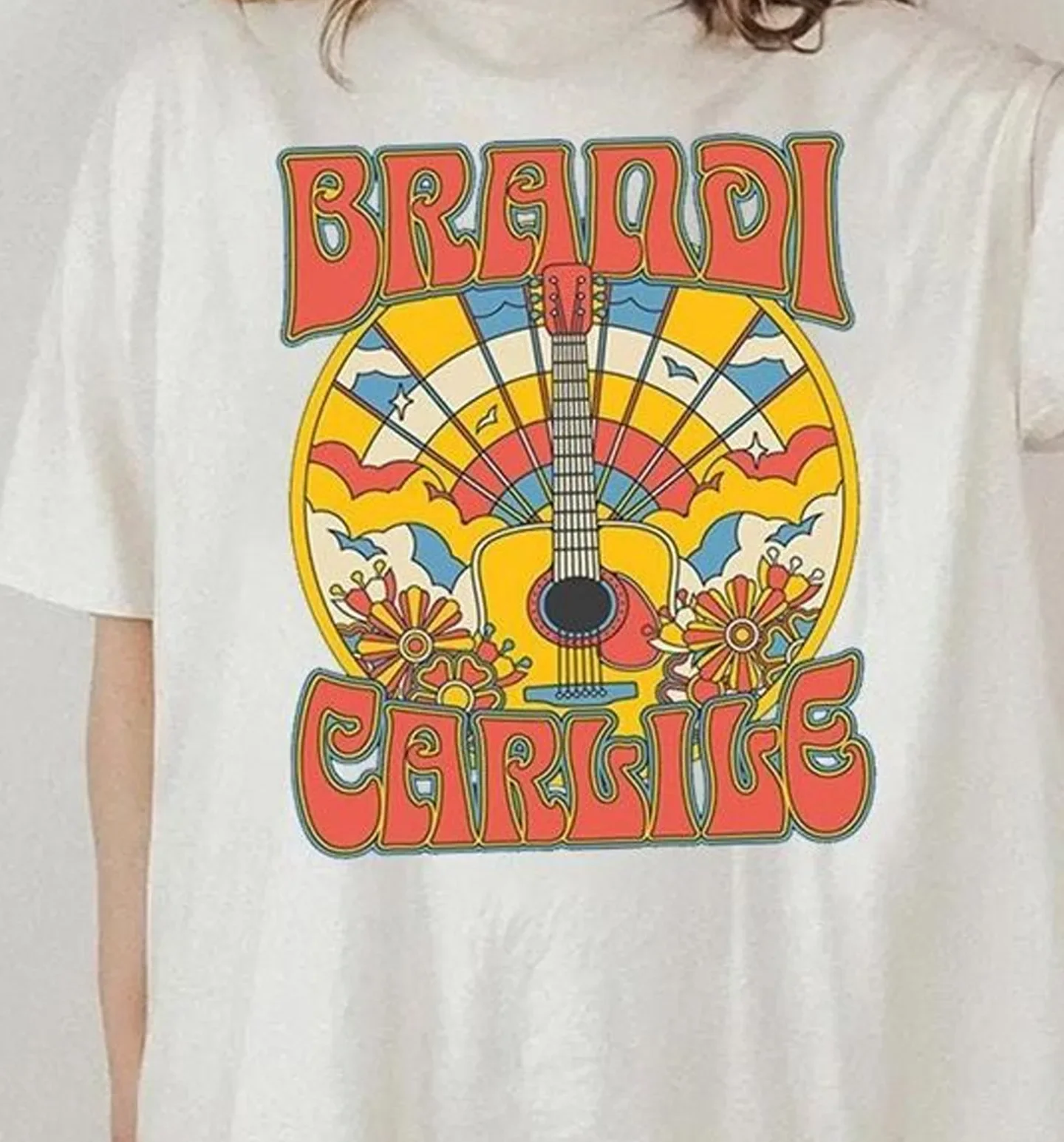 Brandi Carlile new WHITE t-SHIRT sHORT SLEEVE s TO 5xL 1pt1241