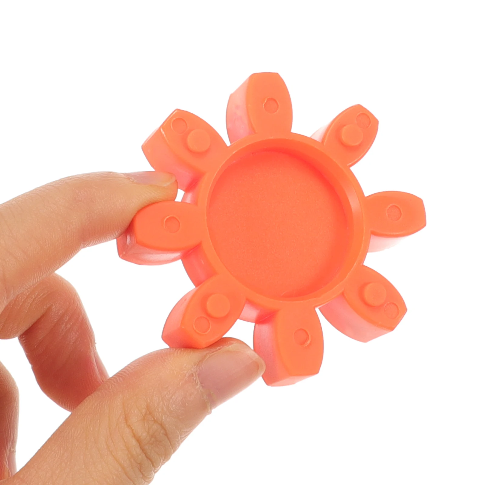 

Plum Coupling Gasket 55mm Outer Diameter Star Shape Rubber Insert Flexible Jaw Part Machine Coupling Accessory