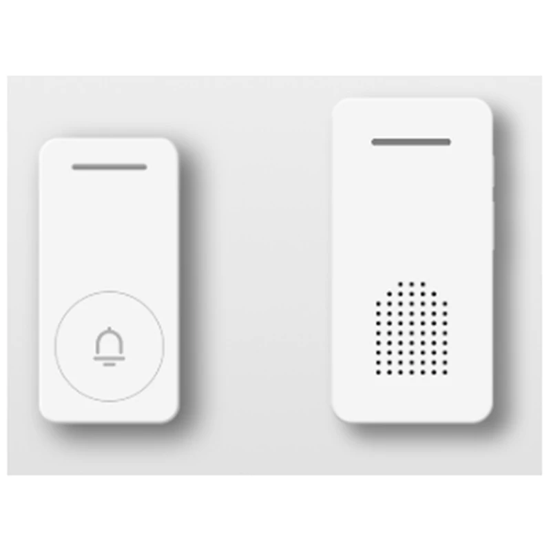 Drahtlose Türklingel Smart Home Ultra-Langstrecken-Plug-In-Free Türklingel Ältere Pager Fernbedienung US-Stecker