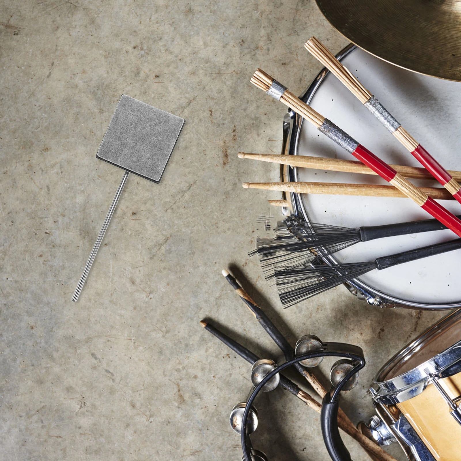 

Drum Pedal Bass Beater Accessories Parts Pad Percussion Effects Noise Reduction