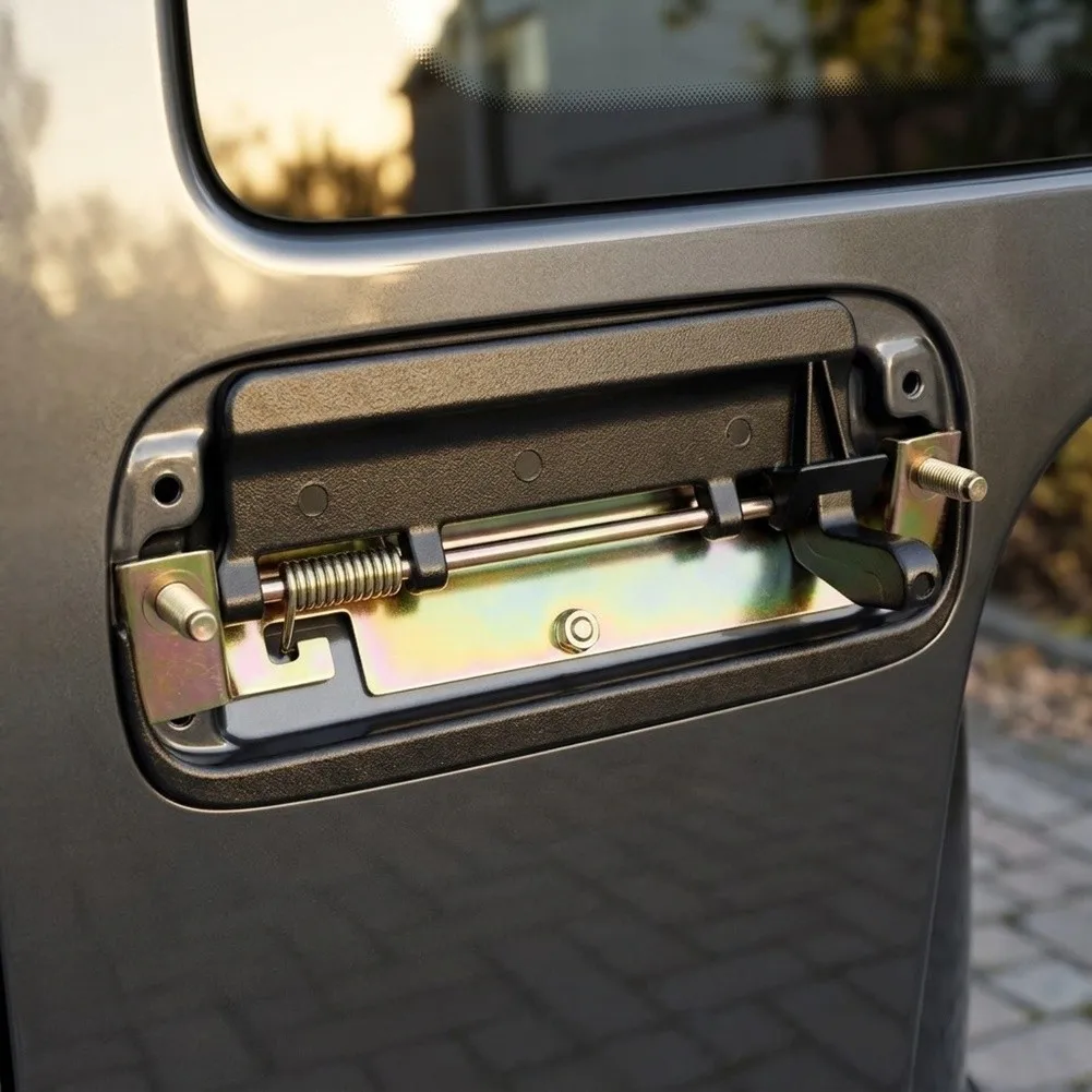 OEM Replacement Handle As Shown Tailgate Rear Door Handle ABS Material Construction Wear Resistant Build Weather Resistant Part