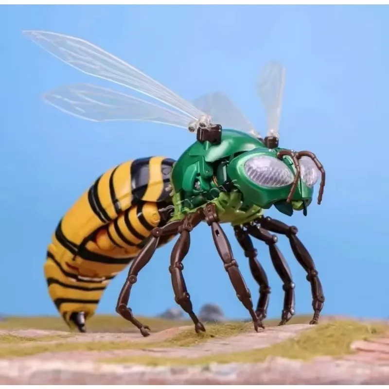 【Em Estoque】Novo Produto Brinquedos de Transformação RT D02 BEEDRILL Needle Bee Wasp Warrior Série D Figura Colecionável Super Articulada